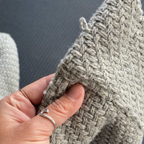 Jessica Simpson Hooded Textured Wool Coat - L - Picture 15 of 16